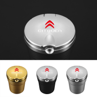 【Cw】Car Ashtray With Blue Light Ashtray for home For Citroen C3 C4 C5 Ds3 Ds4 Ds5 Portable e seless auto ashtray for car accessoryhot