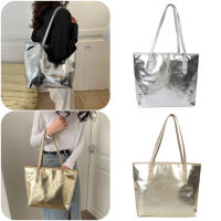 Shoulder Shopping Bag Handbag Women Personalized Commuting Bag Simple Tote Solid Color Tote Shoulder Bag