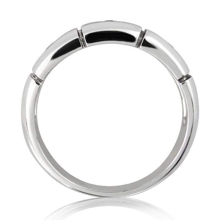 แหวนหมั้นหญิง-ทอง-18kt-ประดับเพชร-น้ำหนักรวม-0-06-กะรัต-คุณภาพเพชร-f-vs