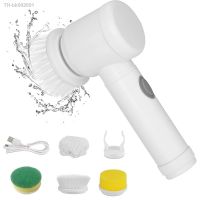 ◘◈ Electric Cleaning Brush Cordless Power Scrubber Replaceable Brush Heads Handheld Power Shower Scrubber for BathtubFloor Wall