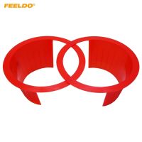 FEELDO 1pair 6.5 Car Auido Horn Speaker Waterproof Cover Plastic Protective Horn Spacer Stereo Speaker Washer Cover