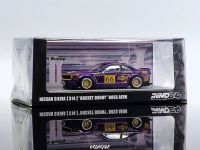 NISSAN SIVIA S14 ROCKET BUNNY BOSS AERO Metallic Purple 1:64 (INNO64)