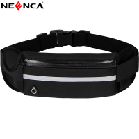 NEENCA Running Belt Waist Packs,Workout Fanny Pack,Ultra Light Bounce Free Waist Pouch Fitness Workout Belt Sport Waist Pack for Women Men,Adjustable Waistband Bag for All Kinds of Phone