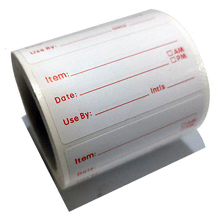 rayua-500pcs-roll-kitchen-sticker-ตู้เย็นตู้แช่แข็ง-food-storage-date-content-label