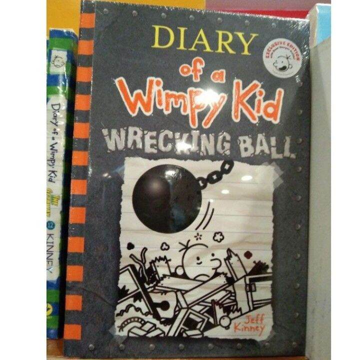 Diary Off a Wimpy kid WRECKING BALL Hardbound JEFF KINNEY Lazada PH