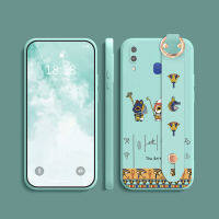 เคสsamsung m20 ยางนิ่ม กันกระแทก กันน้ำ กันลื่น ฝาหลัง คลุมเต็มขอบ ไม่เบียด ฟิล์มมือถือ เคสใส่เลนส์ ลายการ์ตูนน่ารัก