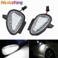 2x Error Free White Led Under Side Mirror Puddle Light For VW Golf 6 MK6 GTI R 2008 2014 Touran 2011 2014