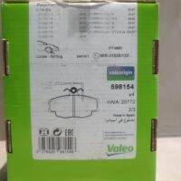 ผ้าเบรกหน้า  CITROEN ZX ยี่ห้อ Valeo