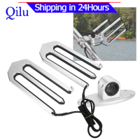 【Lowest Price】CNC Aluminum Wiredrawing Wakeboard Surfboard Fork Bracket Set Boat Yacht Accessory