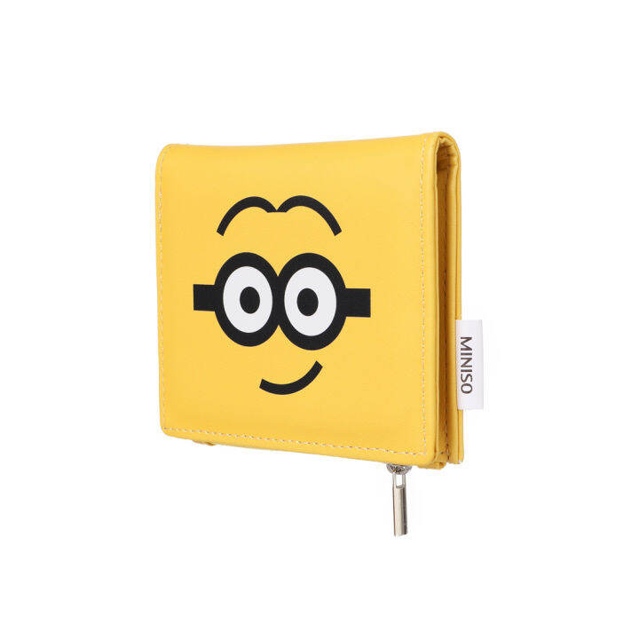 MINISO Minions Collection Bifold Wallet(Yellow) | Lazada PH