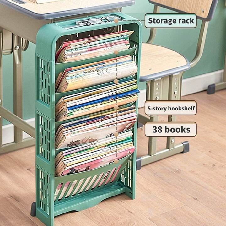 Classroom Book Storage Box Convenient and Spacesaving Bookshelf Storage Shelve for Books