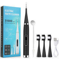 ใหม่กันน้ำไฟฟ้า Sonic Dental Scaler แปรงสีฟันฟัน Whitening Oral Cleaner Plaque Stain Calculus Tartar Remover