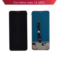 หน้าจอสำหรับ Infinix Note 12 X663 X663C X670 X663D หน้าจอ LCD หน้าจอสัมผัสชุดประกอบดิจิไทเซอร์โน้ต12 G96 X670จอแสดงผลสำรอง