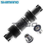 Shimano BB-ES300 BB-ES25 Octalink V2ขายึดช่วงล่างปิดผนึก68/73 × 113/118/121/126Mm ด้ายภาษาอังกฤษ BC1.37 "X 24T พร้อมสลักเกลียว2ตัว