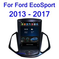 เครื่องเล่นมัลติมีเดียวิทยุติดรถยนต์สำหรับ Ford Ecosport Eco Sport 2013 2014 2015 2016 2017 Tesla Style DSP Carplay