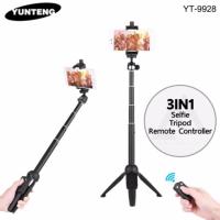 (ของแท้100) Yunteng YT-9928 3IN1 - ขาตั้งกล้องพร้อมไม้เซลฟี่ และ รีโมทชัตเตอร์