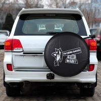 [TYEE Automotive Products] Universal PVC หนังยางสำรองล้อเคสโทรศัพท์ป้องกันกระเป๋าสำหรับ Toytoa Hilux Surf Prado RAV4แลนด์ครุยเซอร์เอฟเจ