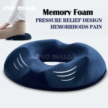 6 Color Coccyx Pain Relief Memory Foam Ring Chair Seat Cushion Pillow-relieve  Hemorrhoid Pain, Prevent Hemorrhoids