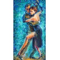 Barocco Abstract Dancers Picture Modern Style Abstract Oil Painting On Canvas Wall Art Handcraft Decorative Painting