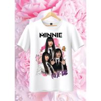 [S-5XL]เสื้อวงเกาหลีพิมพ์ลายมินนี่gidle