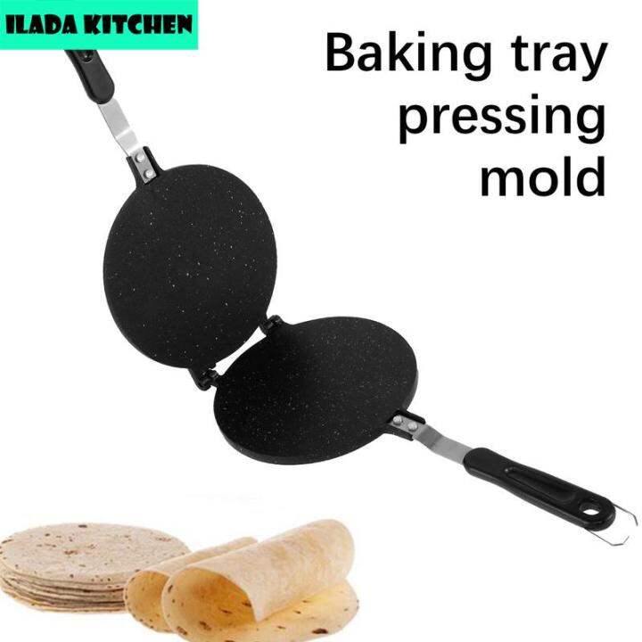 Flour Tortilla Press for Stove Top Tortilla Press Pan NonStick Flour