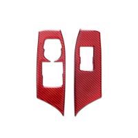 、‘】【’ Car Styling Decal Car Window Lift Button Switch Panel Cover Trim Sticker For Chevrolet Camaro 2017 2018 2019 Left Drive