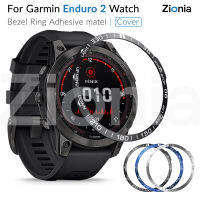 Zionia สำหรับ Garmin Enduro 2 Enduro2 นาฬิกาฝาแหวนกาวที่ครอบคลุมกรณีป้องกันรอยขีดข่วนสแตนเลสกรณีสมาร์ทนาฬิกาสปอร์ตอุปกรณ์ทดแทน