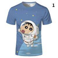 time offer Adult Limited New Round Neck Short-sleeved Crayon Shin-chan Anime Cartoon Printing 3d T-shirt Slim typePatte Couple Short Sleeve Autumn new stockTH