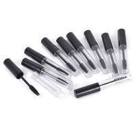 30/50/100PCS/LOT 10Ml Clear Fine Mascara Plastic Brush Eyeliner Tube Makeup Separate Sample Bottle