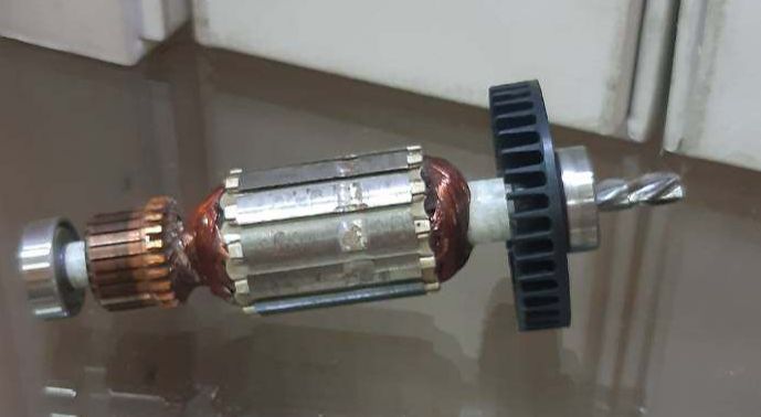 makita-service-part-armature-อะไหล่-ทุ่นไฟฟ้า-เครื่องสว่านไฟฟ้า-makita-ใช้กับรุ่น-6412-6413-mt606-mt607-m6001-m6002-part-no-515698-5-ใช้ประกอบงานซ่อมอะไหล่แท้