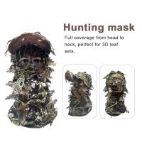 【cw】Outdoor Camouflage Hat Face Camouflage Leaves Paintball Camouflage Face Heaear s Camo Hats 3D Leaf Hat