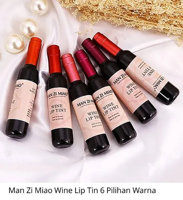 Lip tint Korea Wine Lip Tint Charming Shine/ Lip gloss seri anggur 7g