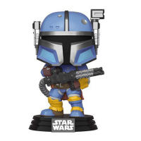 Toystoryshop ฟันโกะป็อบ Movie Star-Wars Mandalorian รูปหุ่นแบบไวนิลของเล่นเด็กชายเด็กหญิงเด็กเล่นสะสมของขวัญคริสต์มาสวันเกิดสำหรับเด็ก3.9นิ้ว