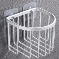 Bathroom Shower Shelf Holder Corner Storage Rack Shampoo Soap Cosmetic Shelves Wall Mounted Kitchen Organizer bath accessories