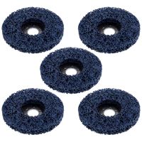 5Pcs 125mm Diameter Cleaning Strip Wheel Grinding Abrasive Disc for Angle Grinder Paint Rust Grinder Remover Tools