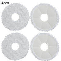 4Pcs เครื่องดูดฝุ่น Mopping Pad สำหรับ Xiaomi Mijia Omni 1S X10 S10เครื่องดูดฝุ่น Mop Cloths อุปกรณ์เสริม