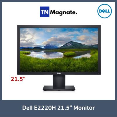 [จอมอนิเตอร์] Dell E2220H 21.5" Monitor TN / 1920 x 1080 / 60 Hz / VGA / DP /  3Y by Dell -  พร้อมสาย DP Cable