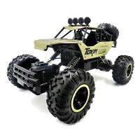 รถบังคับวิทยุ Rock Crawler RC Buggy ตัวถังอัลลอย ตัวรถขนาดใหญ่ อัตราส่วน 1/12 ใช้คลื่น 2.4 G - Flytec 6026_สีทอง