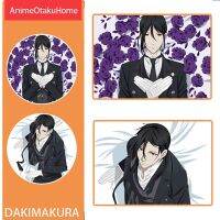 Anime Manga Black Butler Sebastian Michaelis โยนหมอนหมอนตกแต่งหมอน Dakimakura