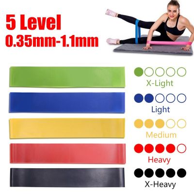 Yoga Resistance Bands Exercise Workout  Stretch Bands Women Men Emulsion Pull Rope for Booty Legs Pilates Gym Equipment for Home Exercise Bands
