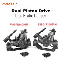 NUTT DA6S MTB Mountain Bike Disc Brake Caliper Dual Piston Drive 160mm Mechanical Line Pull Disc Brake Two Sides Braking