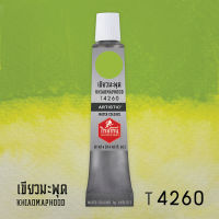 สีน้ำไทยโทน ThaiTone  Water Colours   : เขียวมะพุด :    T4260  ขนาด 12  ml