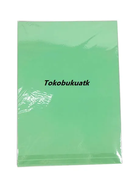 Kertas Spectra Warna Green (Kode 190) Per Set Isi 20 lbr / Kertas HVS