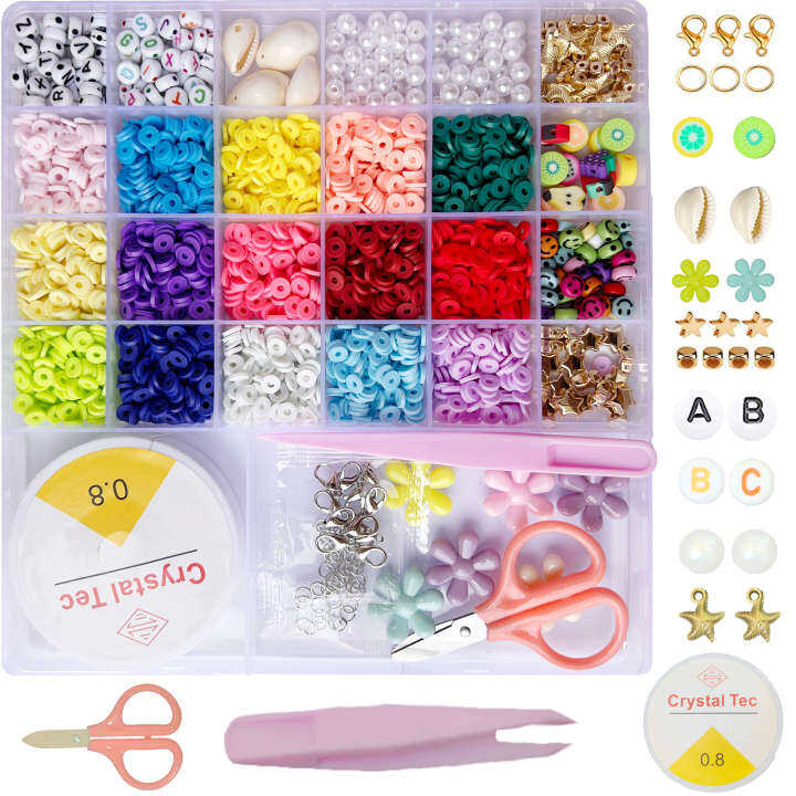 MOSTIN big set with locks 5000PCS beads kit letter beads for bracelet