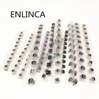 130PCS/LOT 13values*10pcs Samples Kit 10v 16v 25v 35v50v 1uF - 220uF SMD Aluminum Electrolytic Capacitor Assorted Kit Set Electrical Circuitry Parts