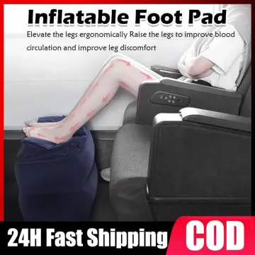 Inflatable foot rest travel hotsell air pillow