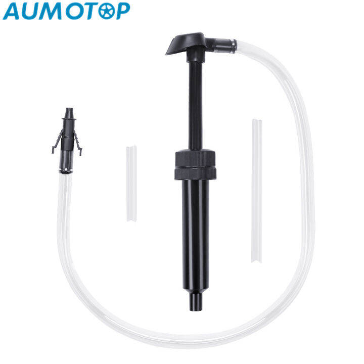 Manual Oil Suction Pump with Flexible Filler Tube and 3rd Hand Adapter