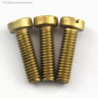 ▩ Brass Slotted cheese head screw DIN84 Brass screw Brass bolt GB65 M2 M2.5 M3 M4 M5 M6 M M1 M1.2 M1.4 M1.6 M2 M2.5 M3 M4 M5 M6 M8