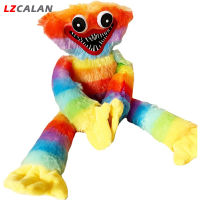 LZCA Poppy Playtime Huggy Wuggy ตุ๊กตาผ้ากำมะหยี่ไส้กรอกมอนสเตอร์ของเล่นผ้าพลัฌตลกที่น่ากลัวสำหรับของขวัญพัดลมสำหรับเด็กๆ