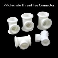 Female Thread PPR Plastic Tee Connector Garden Irrigation Reducing Tube Joints Kitchen Water Tap Pipe Fittings 1 Pcs